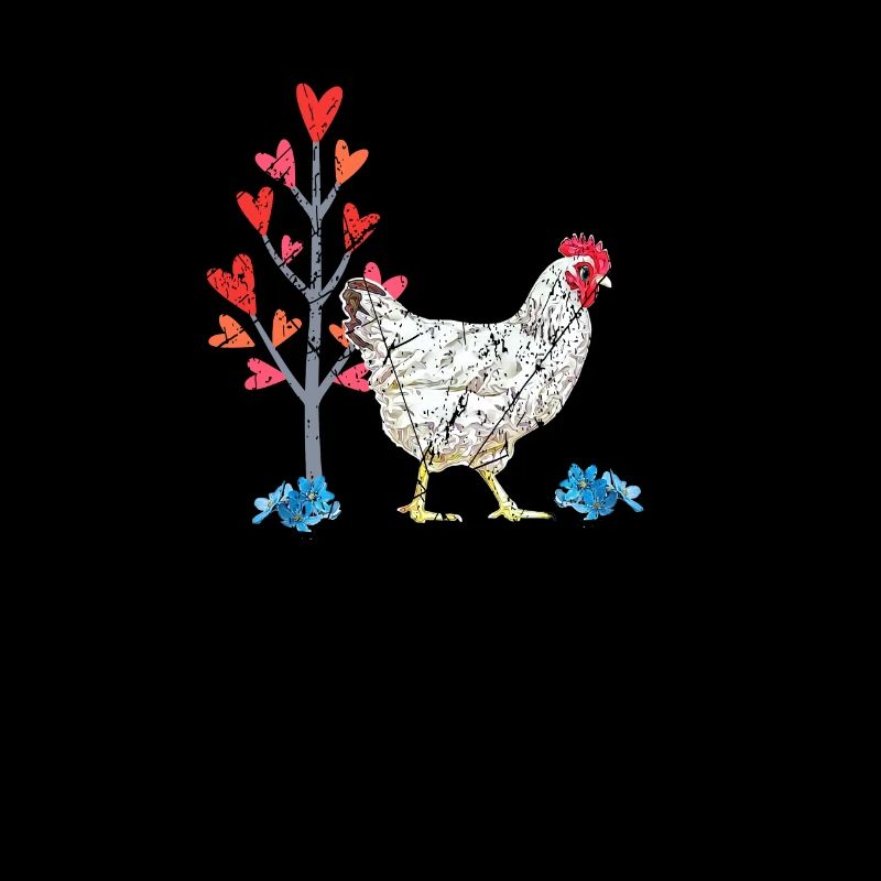 mignons amateurs de poulet, poulet, fermier, oeufs