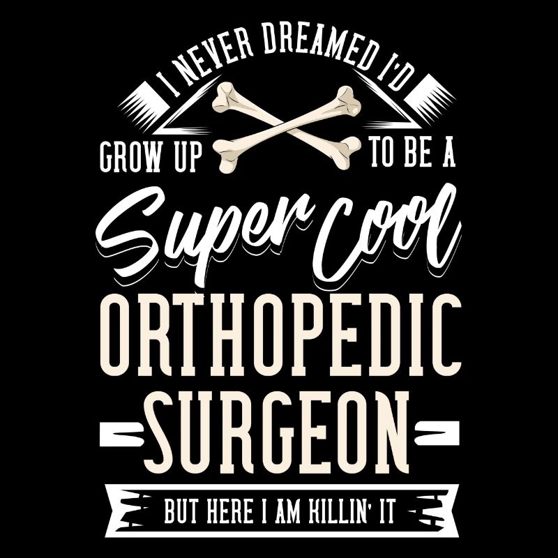 Orthopedic surgeon gift bone orthopedist