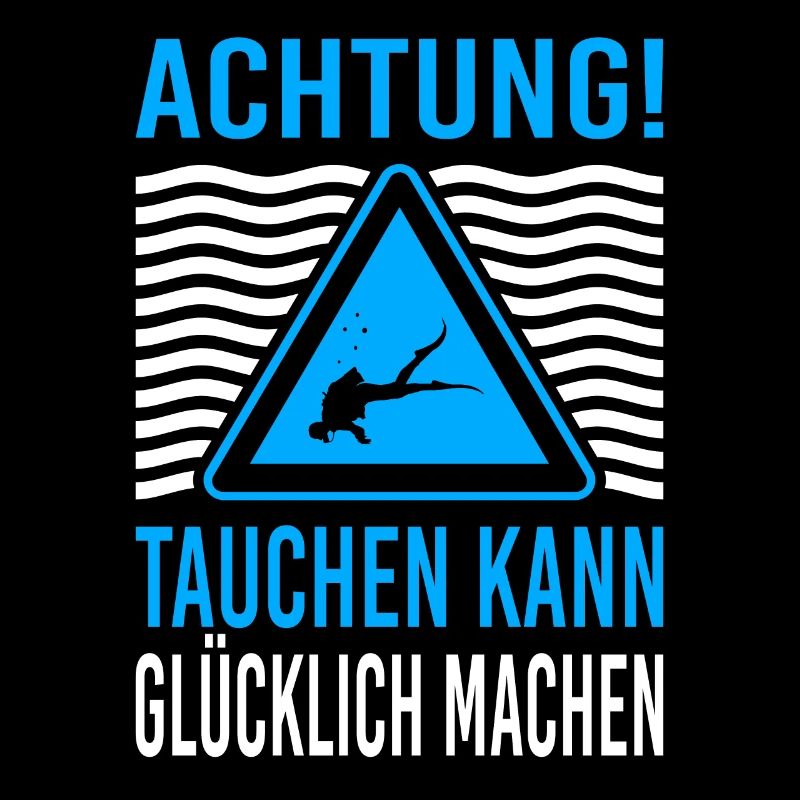 Taucher Tauchen Kann Glücklich Machen Geschenkidee