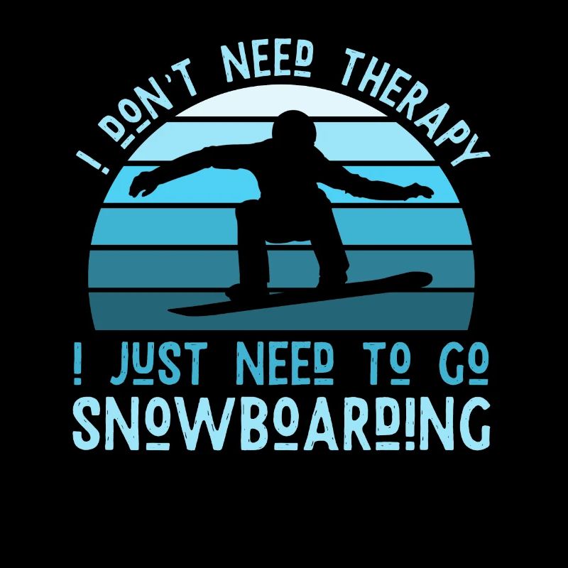 Thérapie de snowboard - Snowboarder