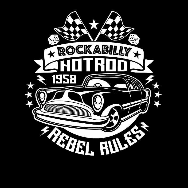 Rockabilly Oldtimer Rocker Rock N Roll