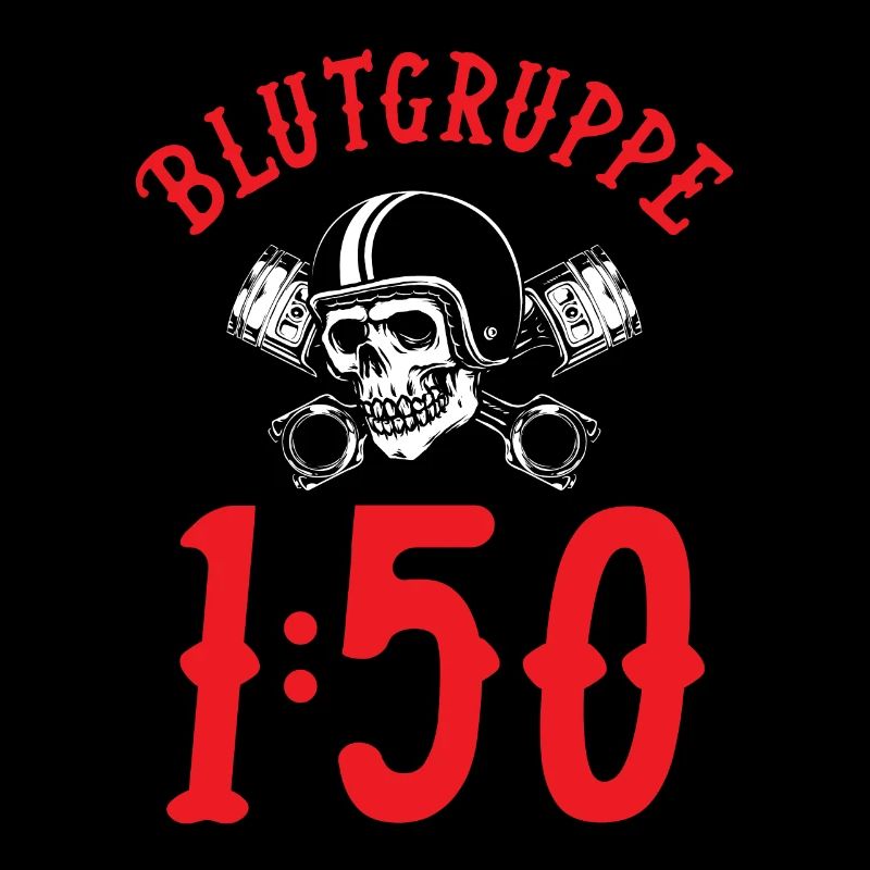 Blutgruppe 1:50 Moped Zweitakter Benzingemisch