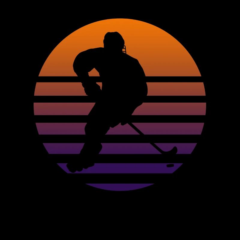 Inline hockey player