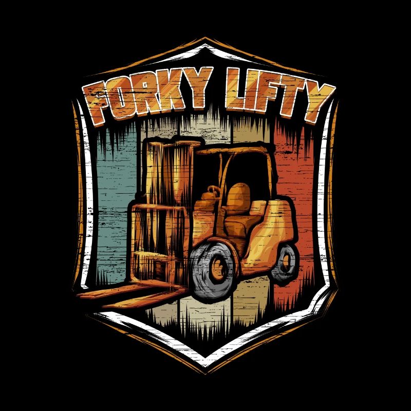 Staplerfahrer - Gabelstapler Forky Lifty Geschenk