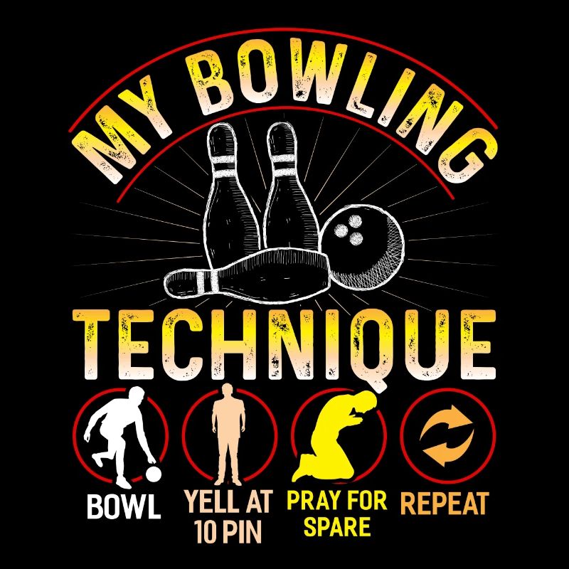 Bowling bowling bowler boule de bowling quilles cadeau