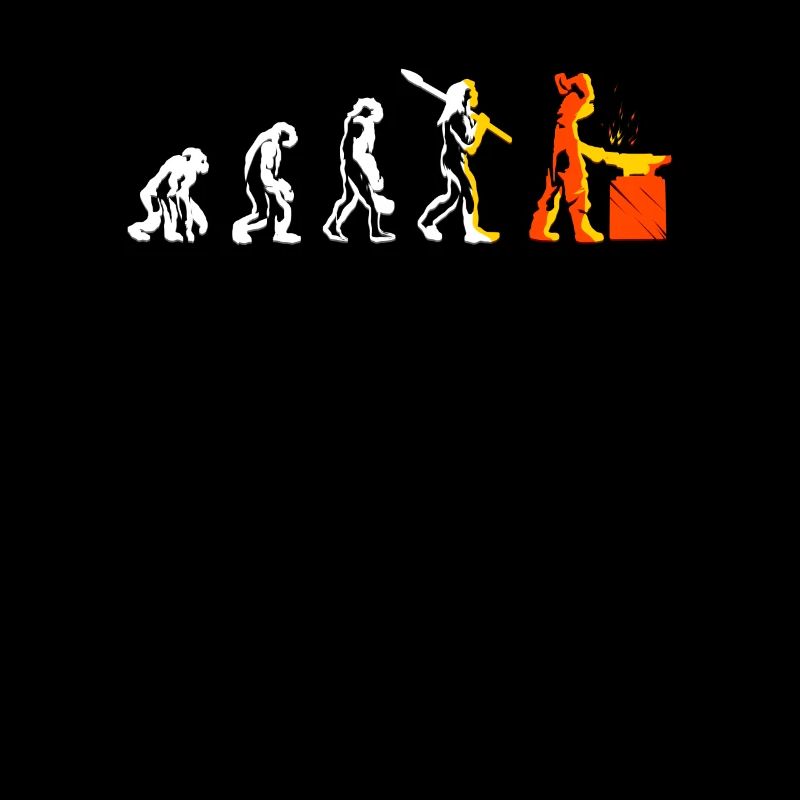 Evolution Metallbauer Beruf Schweißer Geschenk