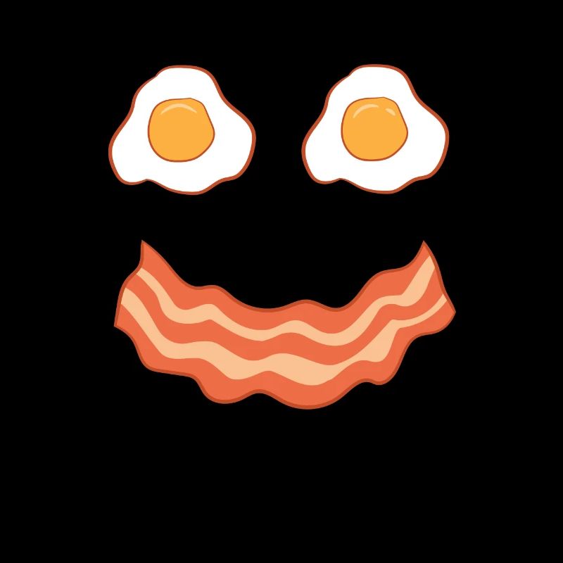 Frühstück Eier und Speck Spiegelei Speck