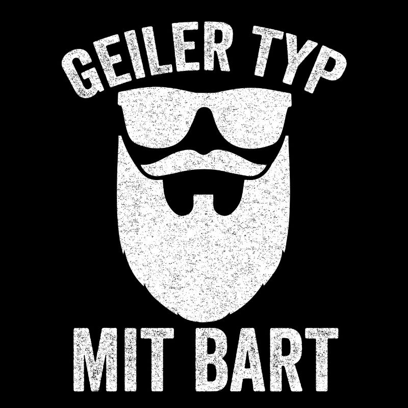 Bartträger Geiler Typ Mit Bart Barbier Hipster Ges