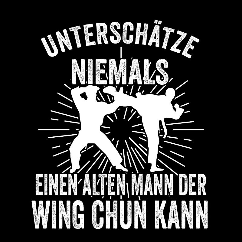 Wing Chun Papa Kampfschule Vater Vatertag Geschenk