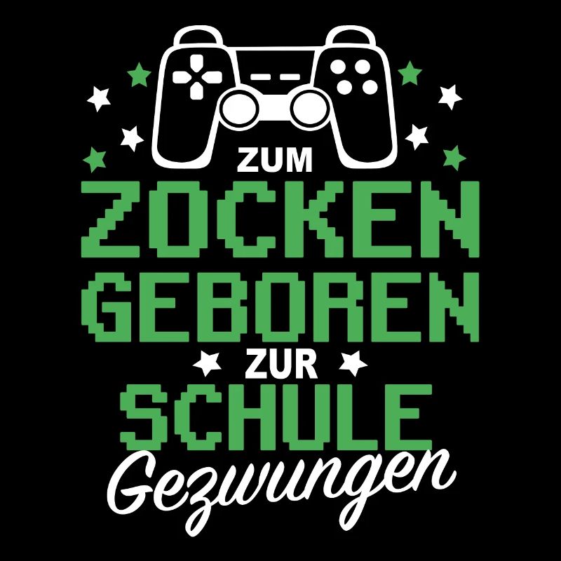 Erster Schultag Einschulung Gaming Schulkinder