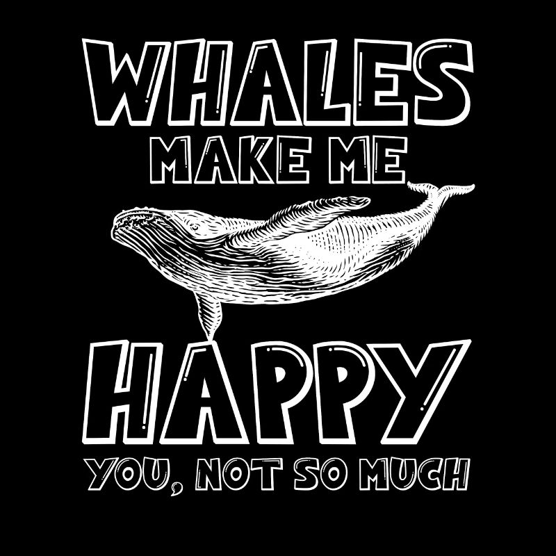 Les baleines me rendent heureux