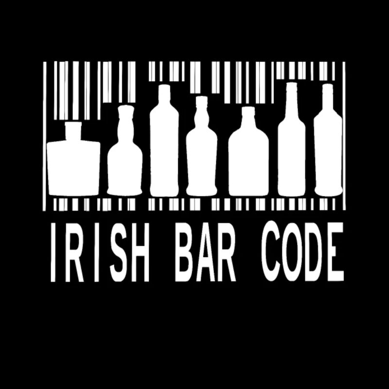 Funny St. Patrick’s Day Irish Beer Lovers Bar Code