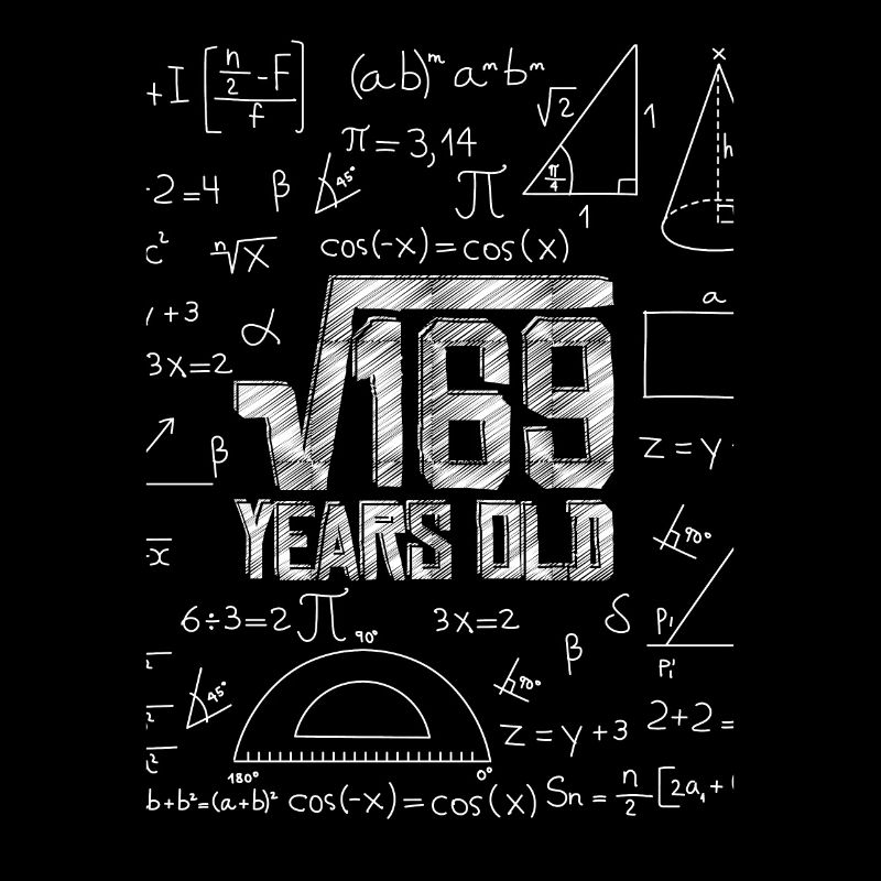 Square Root From 169 years Old 13