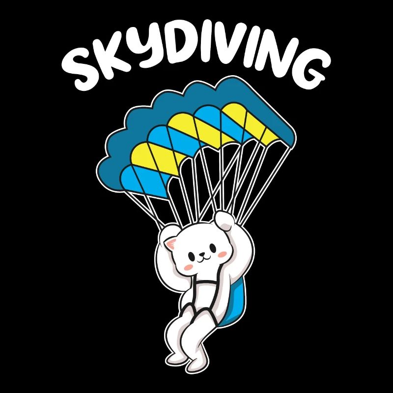 Skydiving chat parachutiste