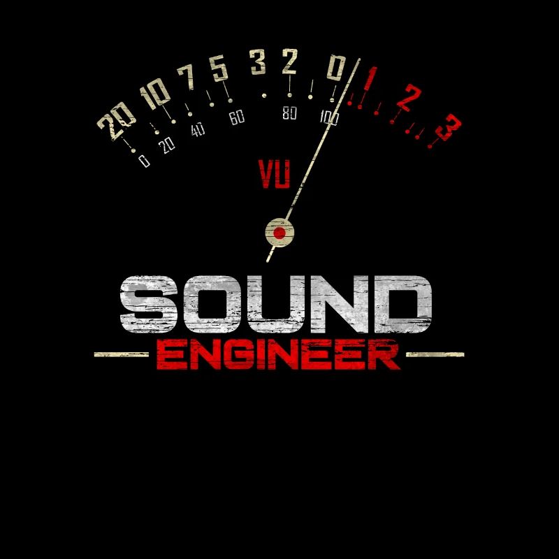 Sound Engineer VU Meter - Tontechniker Tontechnik