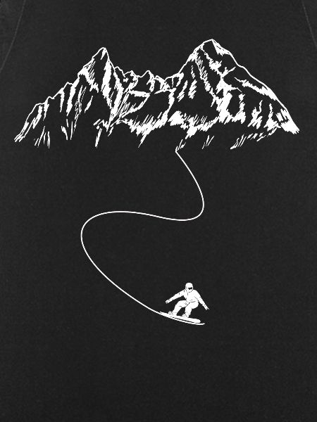 mountain snowbord drive