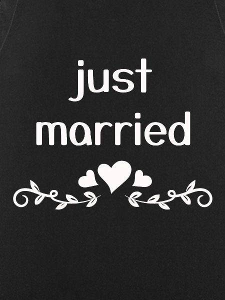 just married
