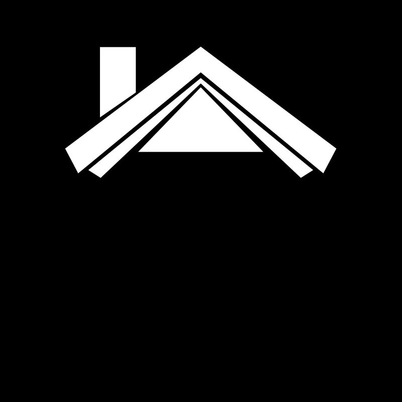 Maison toit blanc
