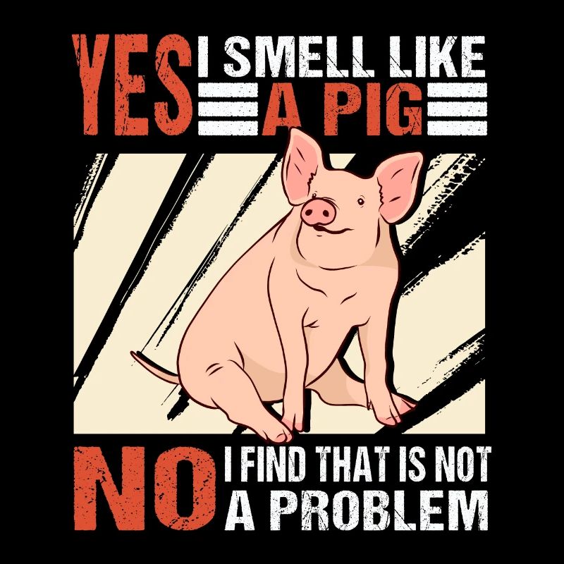 Cochons les cochons sentent l’odeur