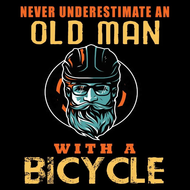 Bicycle Bicycles Biker Bicycle Old Man Bicycle