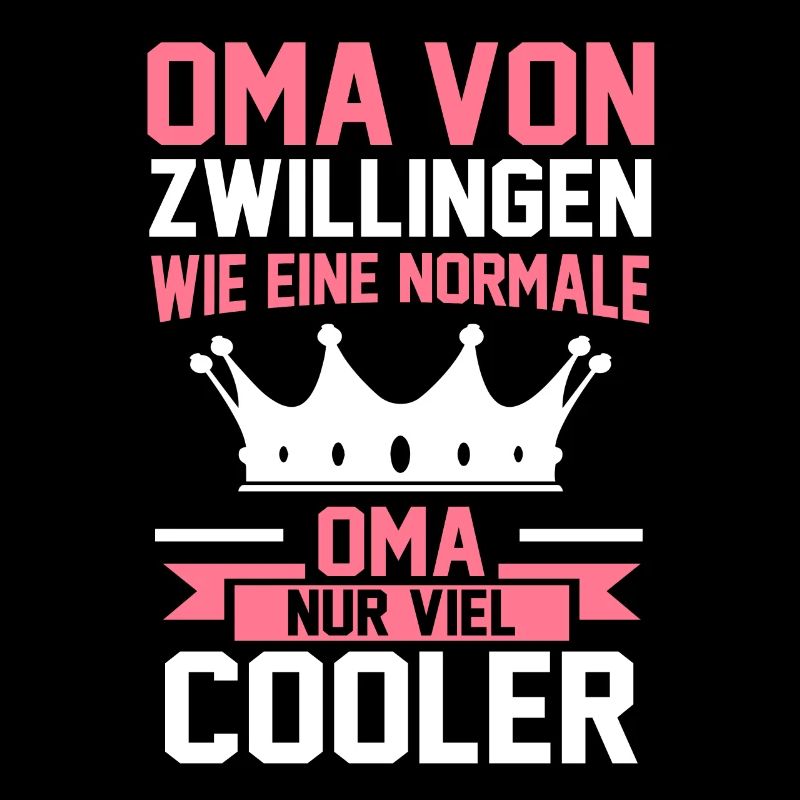 Oma Zwillinge Großmutter Geschenk