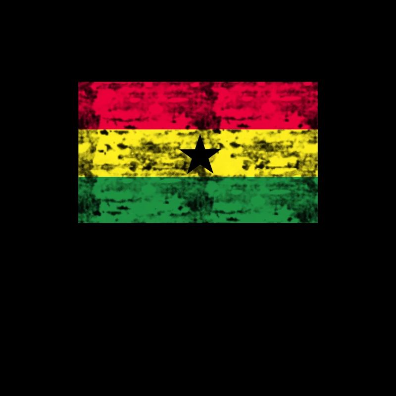 Ghana drapeau vintage
