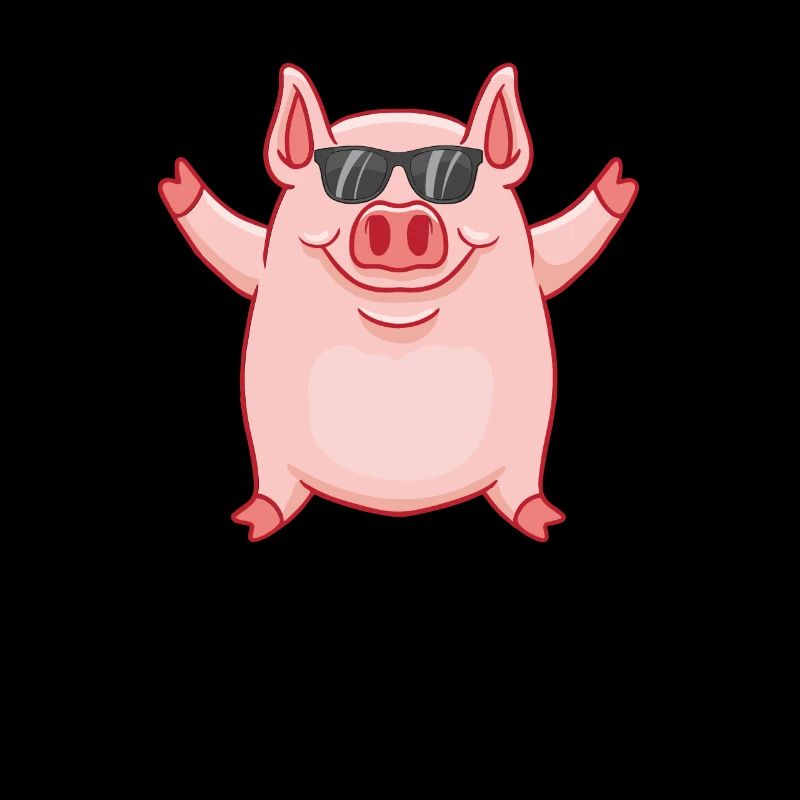 Funny Pig Saying as A Gift