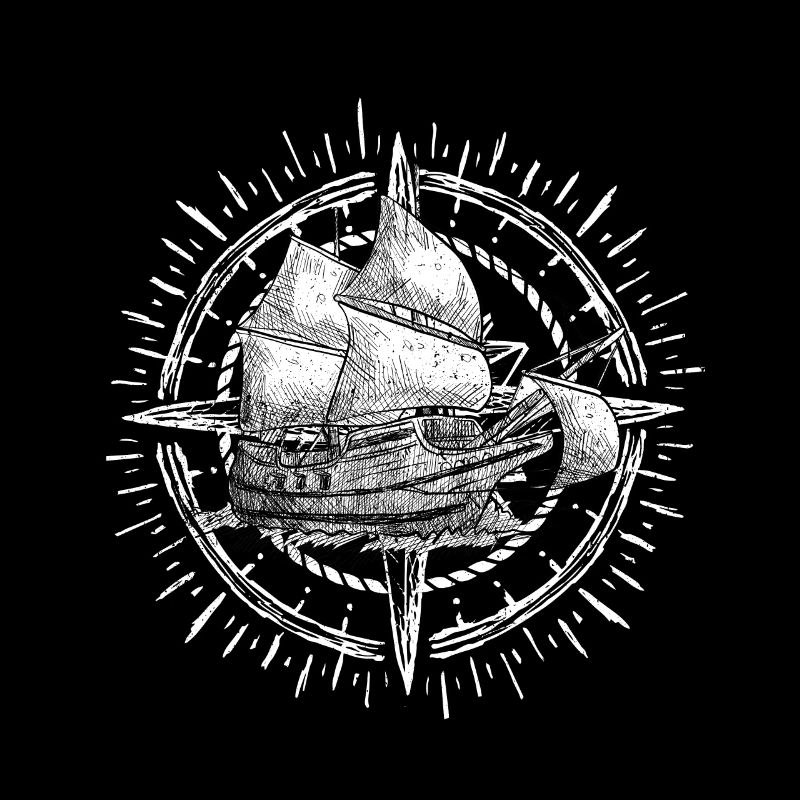 Voile Tshirt Sailing catamaran bateau pour la régate