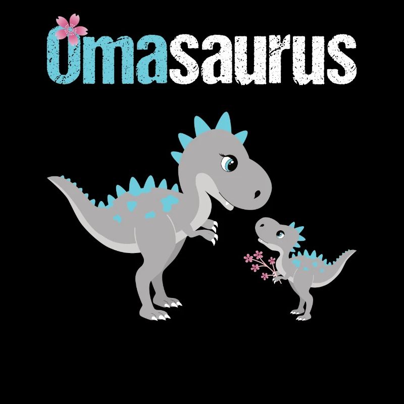 Omasaurus Dinosaurier für Oma Muttertag Geschenk