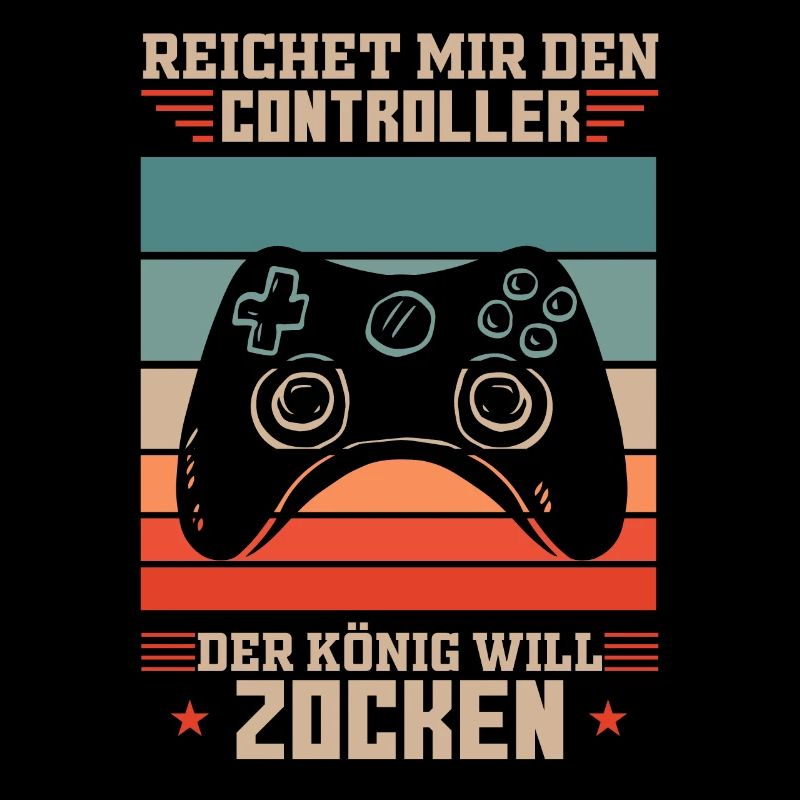 Reichet mir den Controller der König will zocken