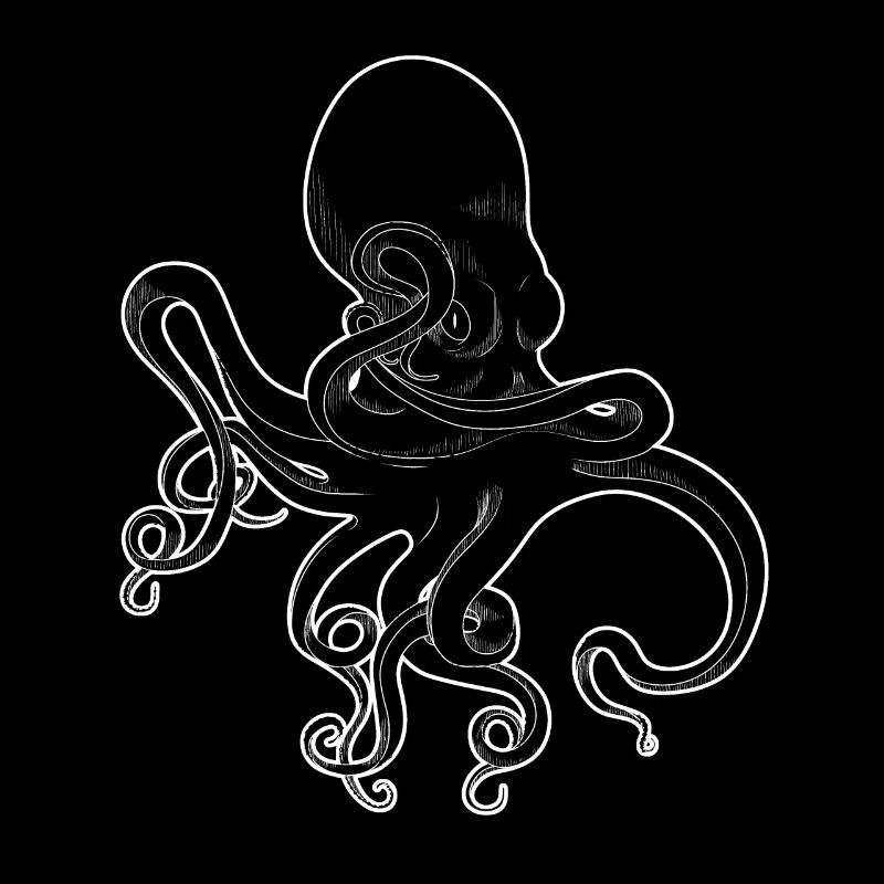 Octopus Octopus North Sea Seafaring Coast North Ocean