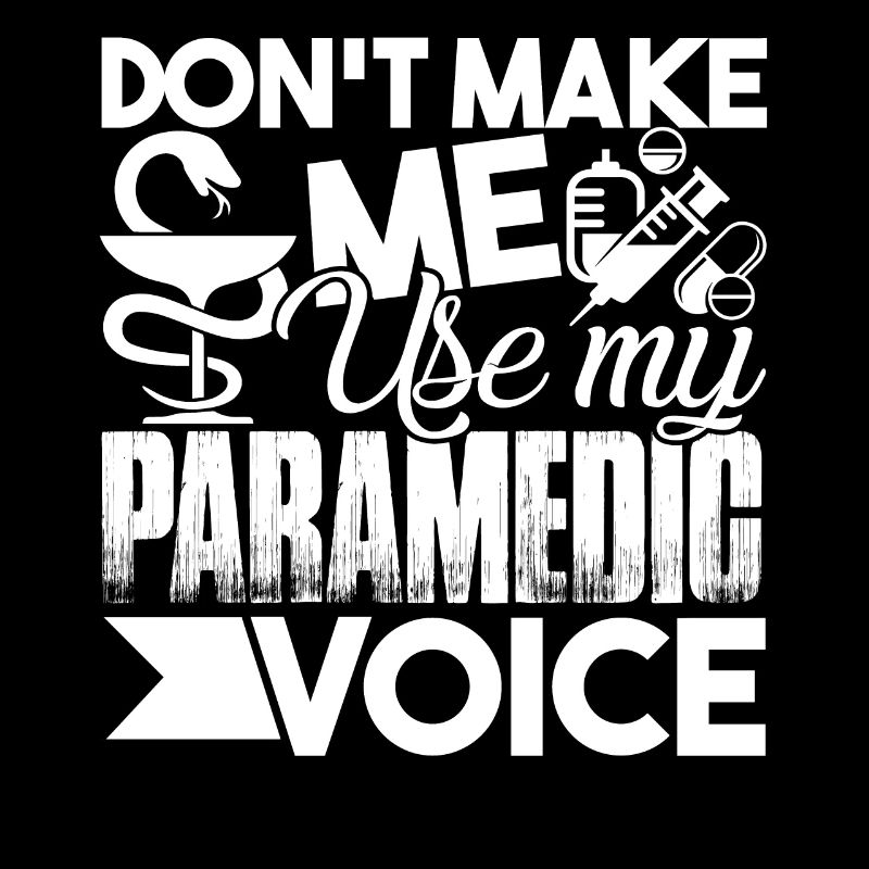 Ne me faites pas utiliser ma voix paramédicale