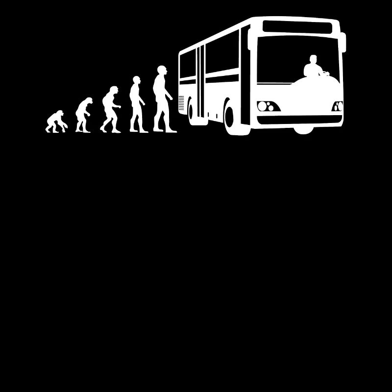 Bus Driver Evolution Bus Driver Profession Job Gift