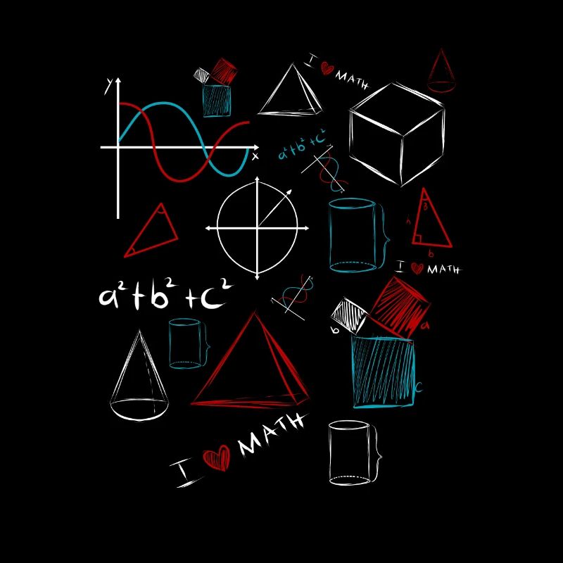 I Love Math - Mathematiker & Mathelehrer Formel