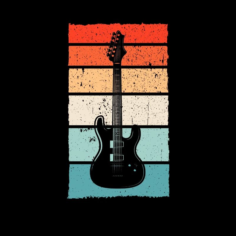 E guitare rétro
