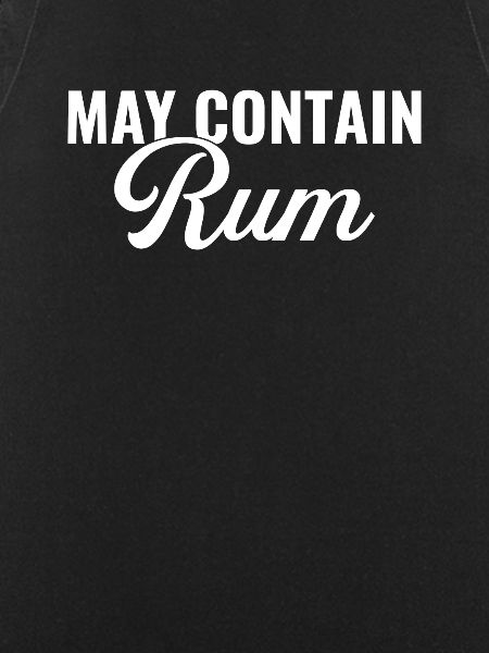 May contain rum, rum