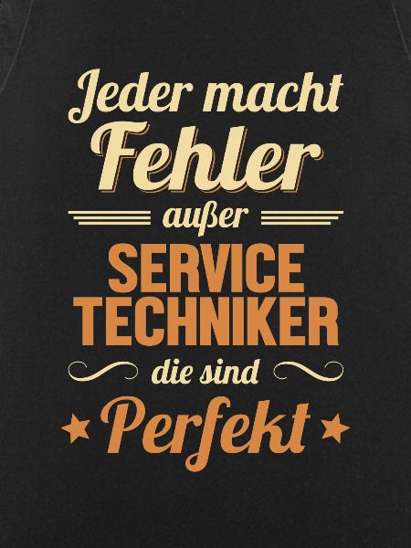 Servicetechniker sind Perfekt Techniker