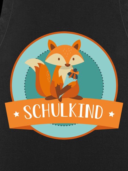 Schulkind - schlauer Fuchs - Schulbeginn