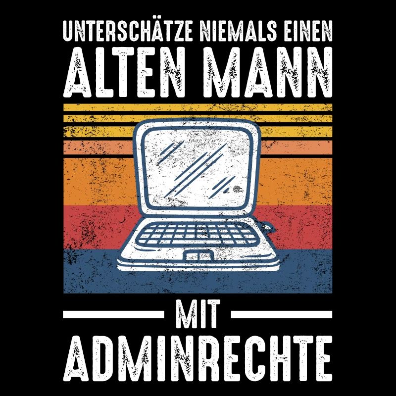 Alter Mann - Admin | Retro Vintage Style