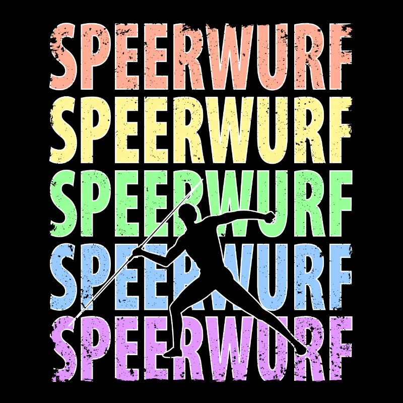 Speerwurf Speerwerfen Speerwerfer
