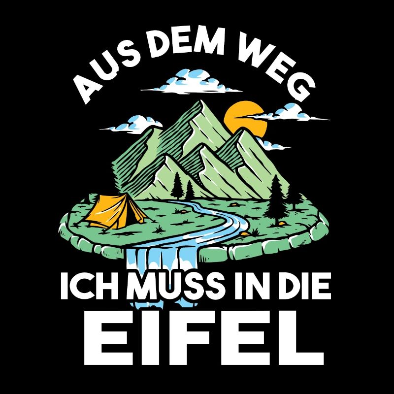 Aus dem Weg ich muss in die Eifel