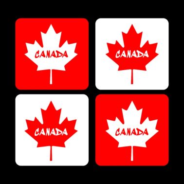 Kanada Maple Leaf Flags Design