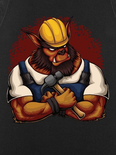 Construction worker Bär