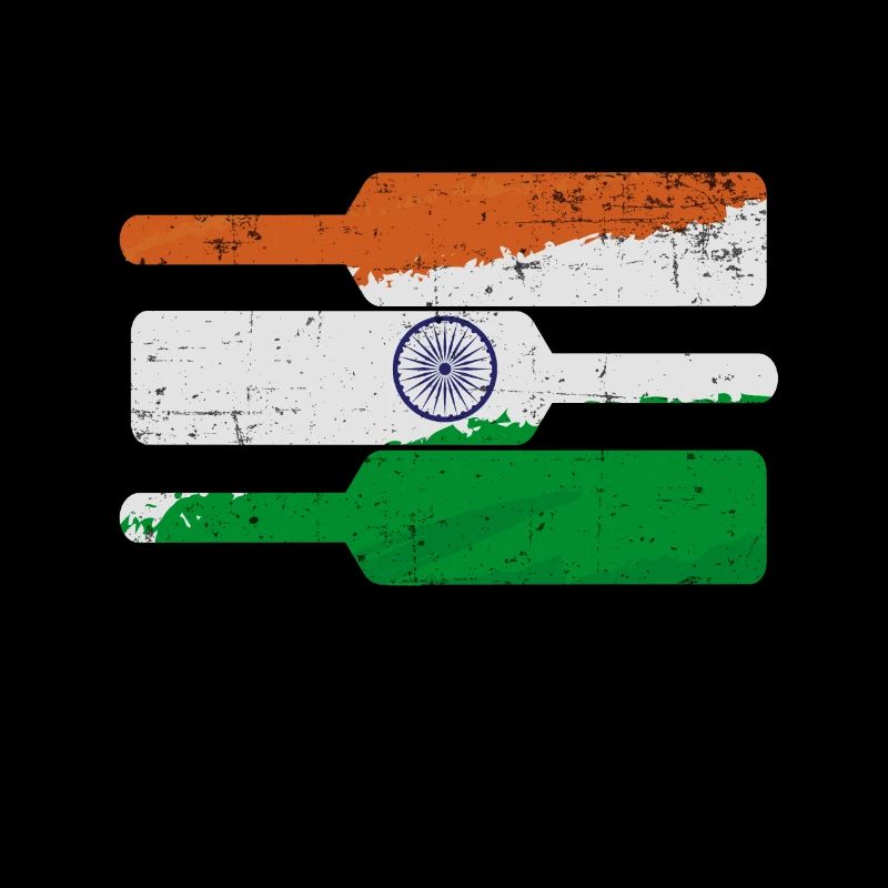 Jeu de cricket Indian Cricket Drapeau indien