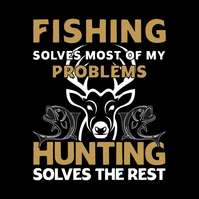 Drôle de citation de chasse Chasse et pêche