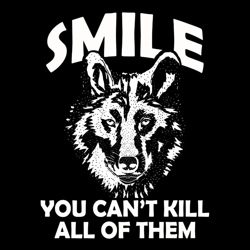 Wolf Tshirt leader chef Meute leitwolf Chef