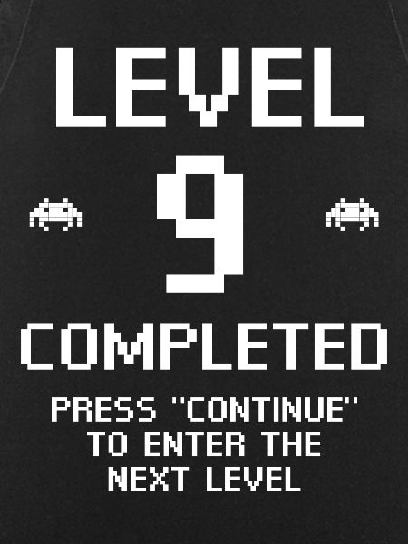 Level 9 Completed