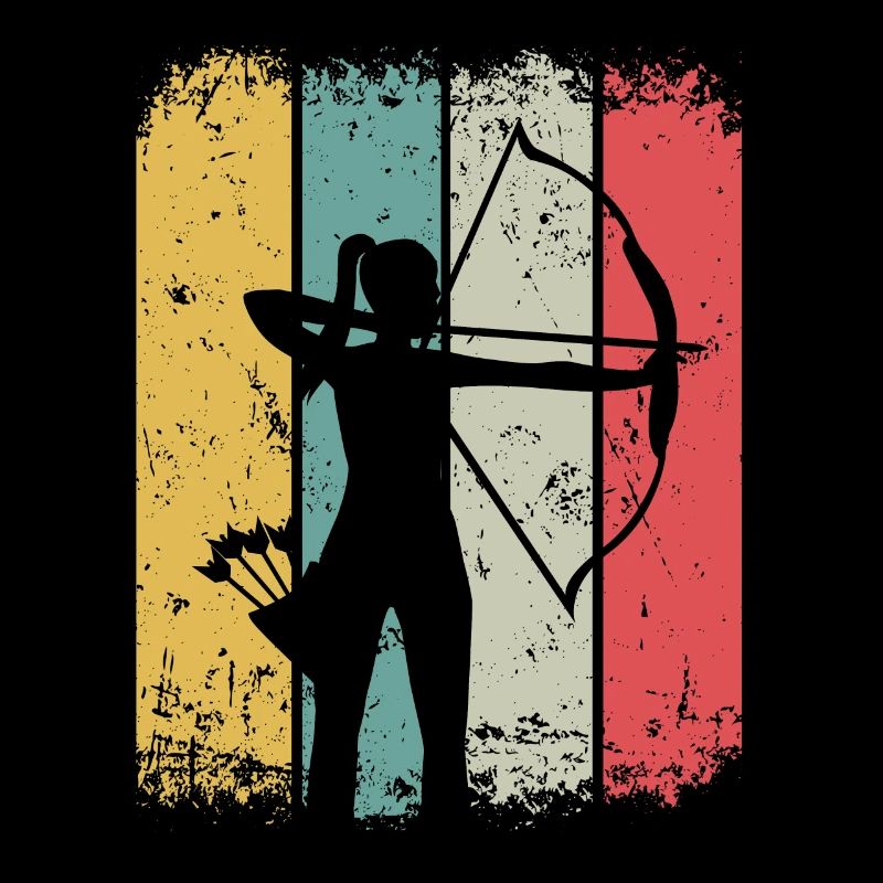 Archery Tir à l’arc Archer arc-en-ciel