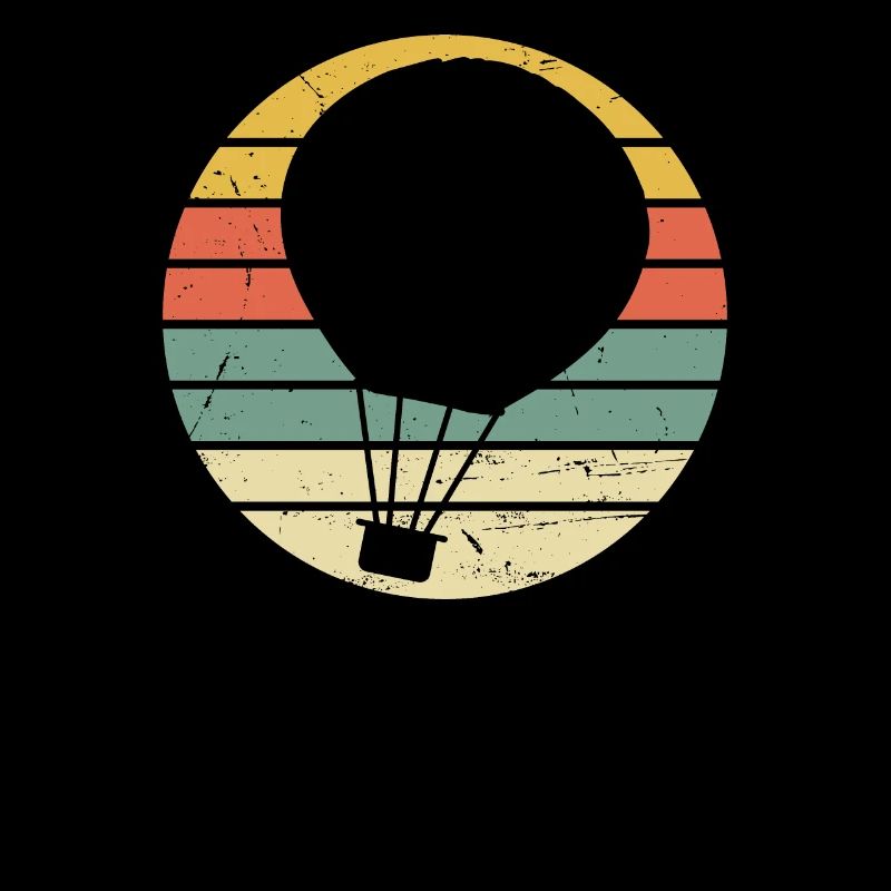 Montgolfière rétro