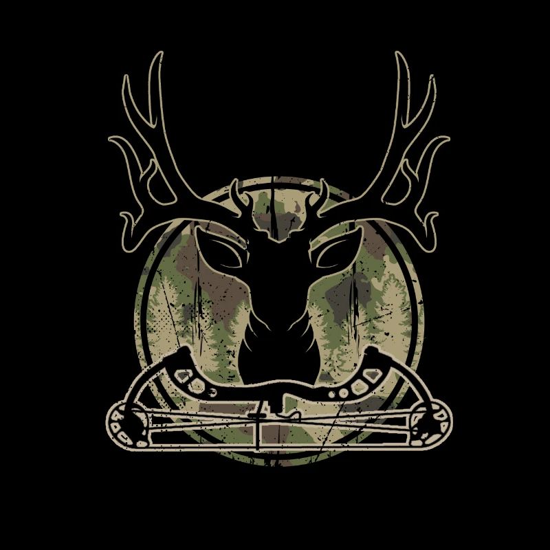 Hirschkopf Compound Bow Jäger Pfeil & Bogen